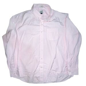 J. Crew Slim Stretch Pink Men’s Dress Shirt, Size XL